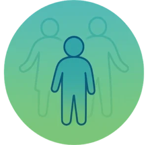 3 people standing together icon - Relative Choice